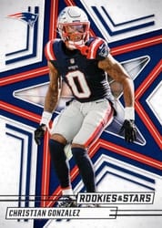 2025 Panini Rookies & Stars Base Set Christian Gonzalez #33 card