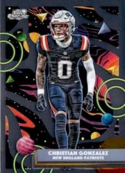2025 Topps Cosmic Chrome Base Set Christian Gonzalez #68 card