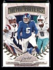 2024 Panini Prestige Alma Maters Christian Gonzalez / Jevon Holland / Kayvon Thibodeaux #25 card