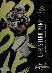 2018 Panini Luminance Luminary Christian Kirk #4 card