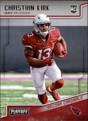 2018 Panini Playoff Base Set Christian Kirk #219 card