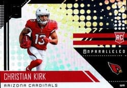 2018 Panini Unparalleled Base Set Christian Kirk #222 card