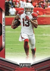 2019 Panini Playoff Base Set Christian Kirk #190 card