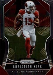 2019 Panini Prizm Base Set Christian Kirk #232 card