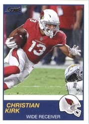 2019 Score Base Set Christian Kirk #286 card