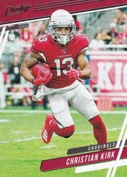 2020 Panini Prestige Base Set Christian Kirk #49 card