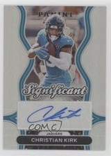 2024 Panini Prizm Significant Signatures Christian Kirk #SS-CKK card