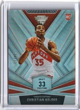 2022-23 Panini Chronicles Base Set Christian Koloko #449 card