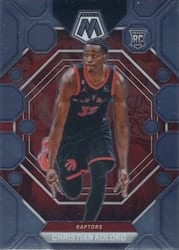 2022-23 Panini Mosaic Base Set Christian Koloko #233 card