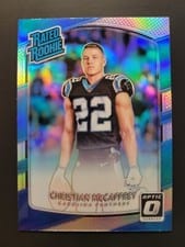 2017 Panini Donruss Optic Christian McCaffrey Holo #168 card