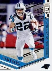2018 Donruss Elite Base Set Christian McCaffrey #45 card