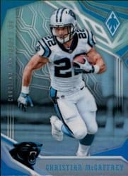 2018 Panini Phoenix Base Set Christian McCaffrey #14 card