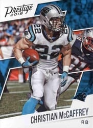 2018 Panini Prestige Base Set Christian McCaffrey #179 card
