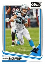 2018 Score Base Set Christian McCaffrey #44 card