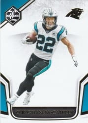 2019 Panini Limited Base Set Christian McCaffrey #88 card