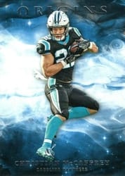 2019 Panini Origins Base Set Christian McCaffrey #17 card