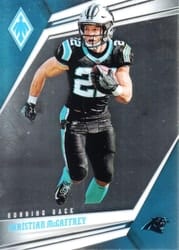 2019 Panini Phoenix Base Set Christian McCaffrey #82 card
