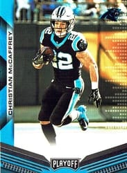 2019 Panini Playoff Base Set Christian McCaffrey #159 card
