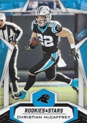 2019 Panini Rookies & Stars Base Set Christian McCaffrey #10 card