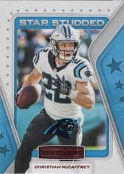 2019 Panini Rookies & Stars Star Studded Christian McCaffrey #SS-CM card