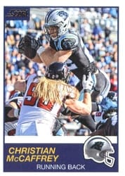 2019 Score Base Set Christian McCaffrey #254 card