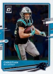 2020 Donruss Optic Base Set Christian McCaffrey #17 card