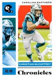 2020 Panini Chronicles Base Set Christian McCaffrey #14 card