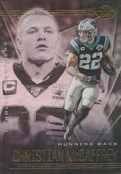 2020 Panini Illusions Base Set Christian McCaffrey #55 card