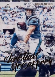 2020 Panini Luminance Base Set Christian McCaffrey #20 card