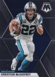 2020 Panini Mosaic Base Set Christian McCaffrey #36 card