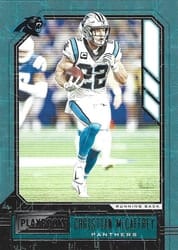 2020 Panini Playbook Base Set Christian McCaffrey #81 card