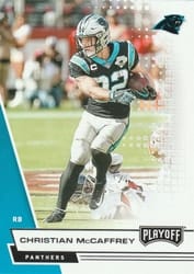 2020 Panini Playoff Base Set Christian McCaffrey #143 card