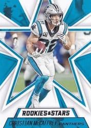 2020 Panini Rookies & Stars Base Set Christian McCaffrey #76 card