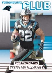 2020 Panini Rookies & Stars Touchdown Club Christian McCaffrey #TC-6 card