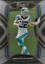 2020 Panini Select Base Set Christian McCaffrey #207 card