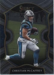 2020 Panini Select Base Set Christian McCaffrey #7 card