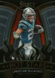 2020 Panini Select Hot Stars Christian McCaffrey #HS16 card