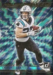 2021 Donruss Power Formulas Christian McCaffrey #PF4 card