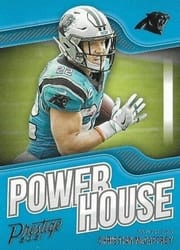 2021 Panini Prestige Power House Christian McCaffrey #PH-CM card