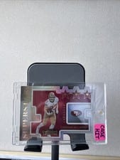 2022 Panini Contenders Superstar Die Cuts Christian McCaffrey #SDC-CMC card