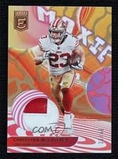 2023 Donruss Elite Moxie Christian McCaffrey #26 card