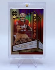2023 Panini Legacy Main Attractions Christian McCaffrey #MA-9 card