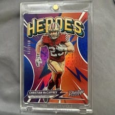 2023 Panini Prestige Heroes Christian McCaffrey #H-9 card