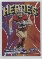 2023 Panini Prestige Heroes Christian McCaffrey #H-9 card