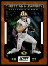 2023 Panini Score Christian McCaffrey #168 card