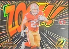 2023 Panini Zenith Zoom! Christian McCaffrey #15 card