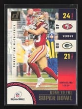 2024 Donruss Road to the Super Bowl Divisional Round Christian McCaffrey #SBDR2 card