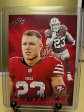 2024 Panini Encore Pacific The Future is Now Christian McCaffrey #11 card