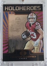 2024 Panini Illusions HoloHeroes Christian McCaffrey #15 card