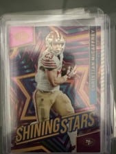 2024 Panini Illusions Shining Stars Christian McCaffrey #25 card